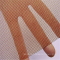 In stock wear resistance 100 200 micron copper fine mesh square wire cloth